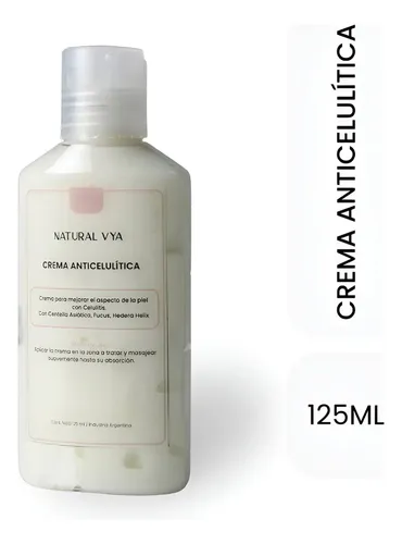 Crema Anti Celulitis X 125ml Centella Asiatica Reafirmante Neutra