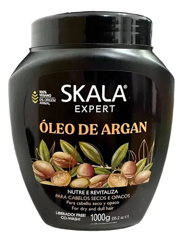 Máscara Capilar Vegana Oleo De Argan Expert X1kg Skala