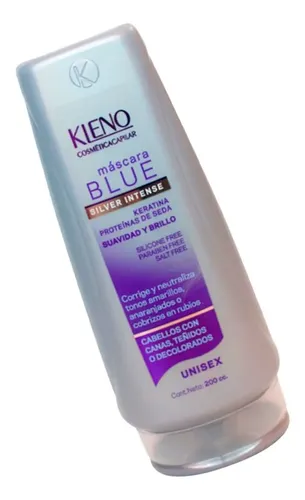 Kleno Blue Mascara Silver Intense Matizadora Rubios 200ml