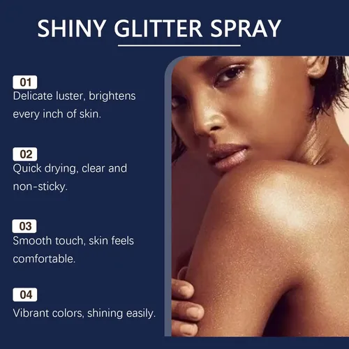 Spray Zephoco Body Glow Para Brillo Y Humedad