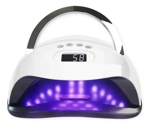 Cabina Uñas Led Uv Gadnic Con Soporte Celular Mango Flexible