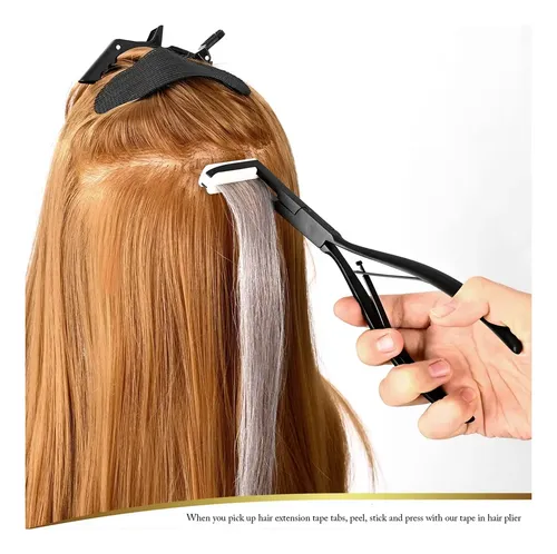 Alicates Para Extensiones De Cabello Con Cinta Adhesiva, Ali