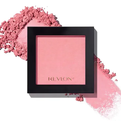 Revlon Rubor Powder Blush Tickled Pink 014 Acabado Sedoso Y Natural