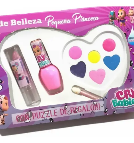 Kit De Maquillaje Pequeña Princesa (sombra, Esmalte, Labial)
