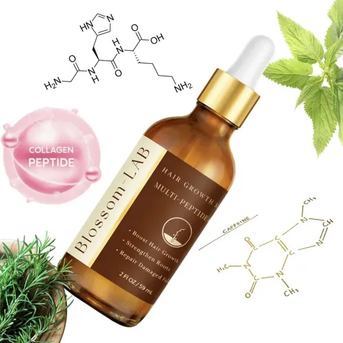 Serum Capilar Multi-péptidos Ghk-cu 60 Ml Blossom-lab