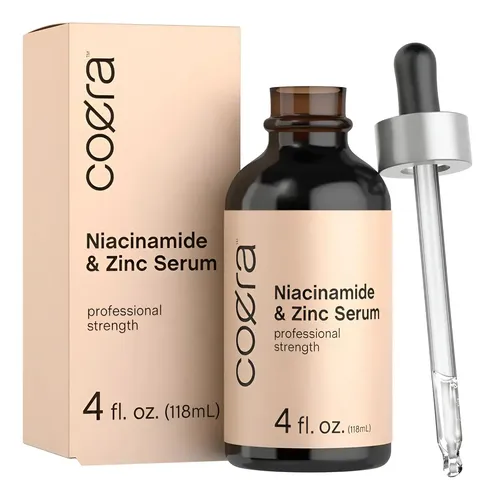 Suero Facial Coera con Niacinamida y Zinc de 118 ml para Día y Noche
