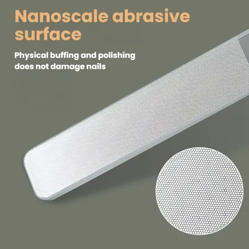 Lima De Uñas De Vidrio Resistente Lavable