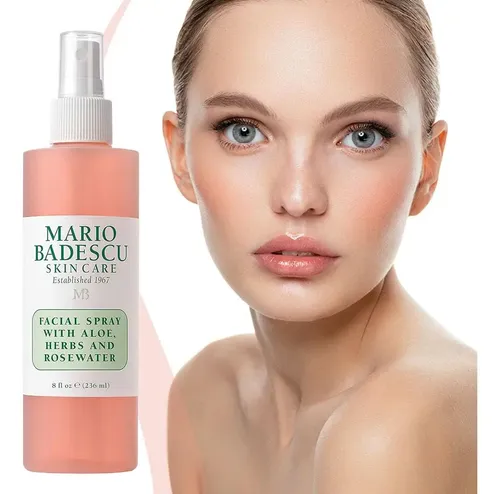 Badescu Ner Rose Herbal, Una Bruma Facial Nutritiva De Aloe