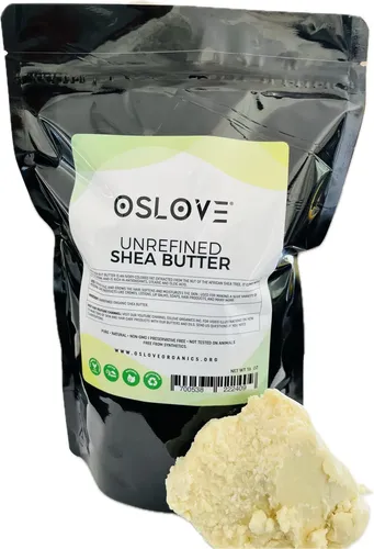 Manteca De Karité Oslove Organics Orgánica Sin Refinar 454 G