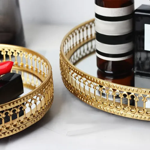 A Organizador De La Bandeja Del Maquillaje De La Bandeja