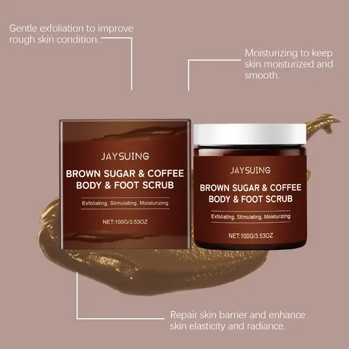Lexfoliante De Café Jaysuing Para Una Piel Suavec
