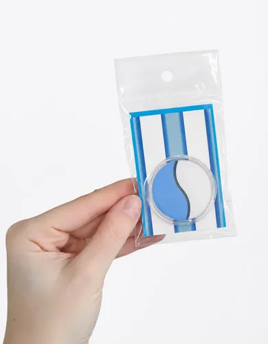 Pack X 20 Maquillaje Artístico Bandera Argentina Mundial Dúo