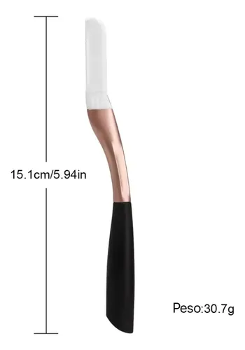 Perfilador Cejas Dermaplaning Vello Facial 10 Repuestos Rosa