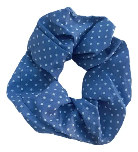 Colitas Scrunchies Scunzy Para Pelo X12 Premium Mayorista