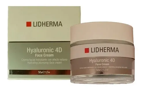 Lidherma Hyaluronic 4 D Face Cream Hidratante Antiage