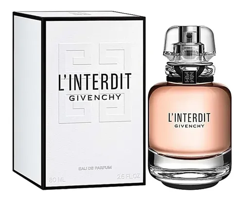 Perfume Importado Givenchy L Interdit Eau De Parfum X80 Ml