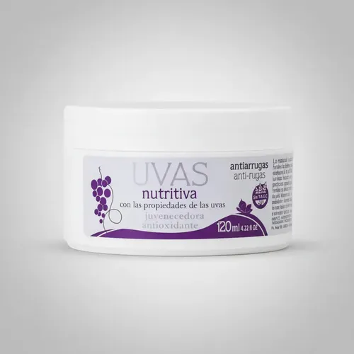 Crema Uvas Noche Nutritiva para Piel Mixta de 120 mL piel mixta