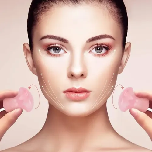 2 Herramientas De Masaje En Forma De Hongo Gua Sha