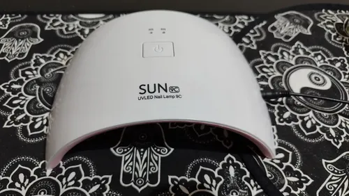 Cabina Para Uñas Sun 9c Uvled Nail Lamp Blanca (Reacondicionado)