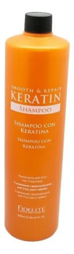 Fidelité Shampoo Keratina 900ml para Cabellos Dañados
