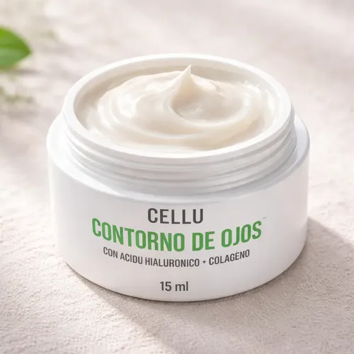 Contorno De Ojos Ácido Hialurónico Anti Ojeras Bolsas Arruga