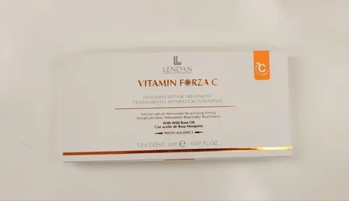 Lendan Sérum Reparador con Vitamina C y Ácido Hialurónico para Rostro 2mL