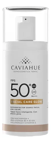 Caviahue Protector Solar Fps50+ Facial Care Glow Color 50ml