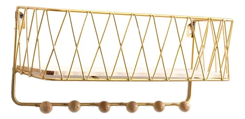 Jsjx Organizador Elegante Del Dorado Grande Dorado Grande