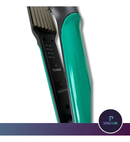 Plancha De Pelo Om Rizador De Cabello Profesional Ancha