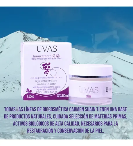 Uvas Crema De Dia Premiun Concentrada 50ml. Carmen Suain