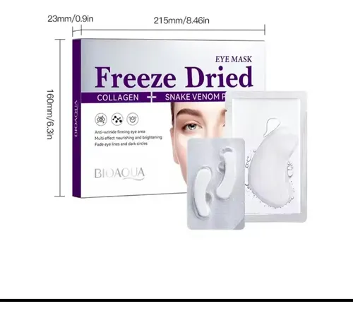 Parches Ojeras Antiarrugas Colágeno + Venon Péptido X4 Pares Todo Tipo De Piel