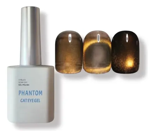 Esmalte Semipermanente Ojo De Gato Phantom Magic Girl 15 Ml Color 008