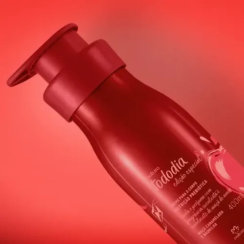 Crema para el cuerpo nutrición prebiótica | Manzana caramelizada y vainilla 400 ml