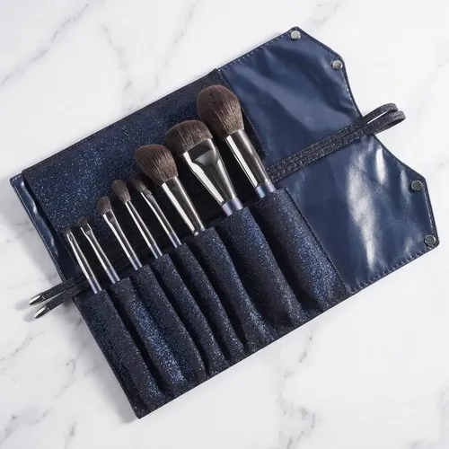 Set De Brochas De Maquillaje Suaves, 8 Piezas Para Una Aplic