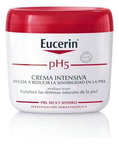 Crema para cuerpo Eucerin pH5 en pote 450mL