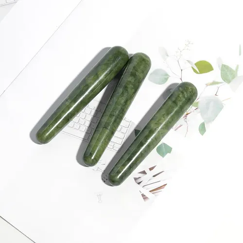 Rodillo Facial De Jade Xiuyan Para Masaje Mujer, Jade De Pho