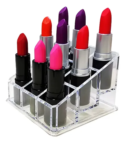 Organizador Para Labial Maquillaje Acrílico Porta Maquillaje