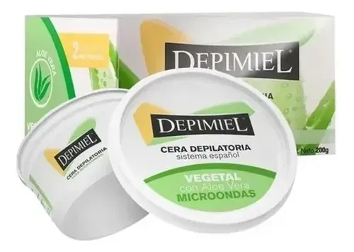 Cera Profesional Para Microondas Depimiel X200g Vegetal
