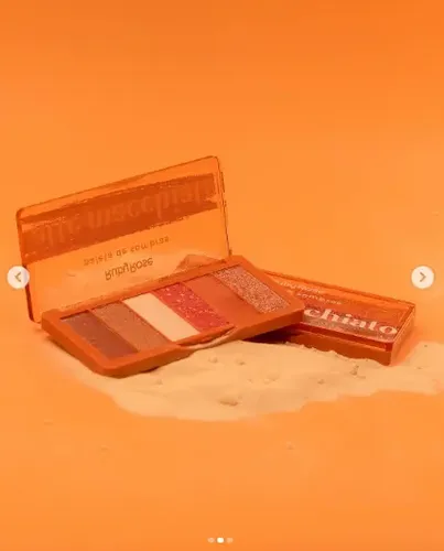 Paleta 8 Sombras Tonos Cafe Mixtas Latte Macchiato Ruby Rose