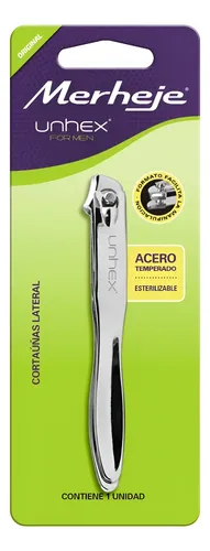 Cortaúñas Para Manos Corte Lateral 180° Unhex For Men