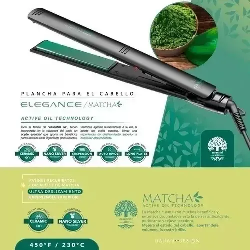 Planchita Ga.ma Italy Elegance Ceramic Regulador Temperatura