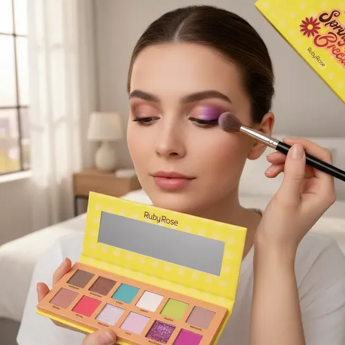 Sombra De Ojos Ruby Rose Paleta Spring Breeze