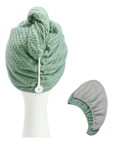 Toalla De Baño Para Secar El Cabello, Gorro Seco, Cabeza Gof