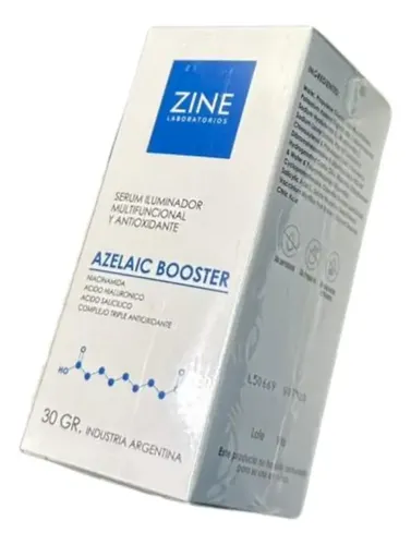 Serum Facial Azelaico Zine 30g Antioxidante con Niacinamida Día Noche