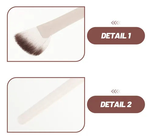 Brocha Para Contorno De Nariz De 6 Piezas: Brochas De Maquil
