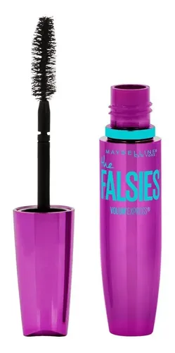 Máscara de pestañas Maybelline Volum’ Express The Falsies 7.393ml color blackest black 1 unidad
