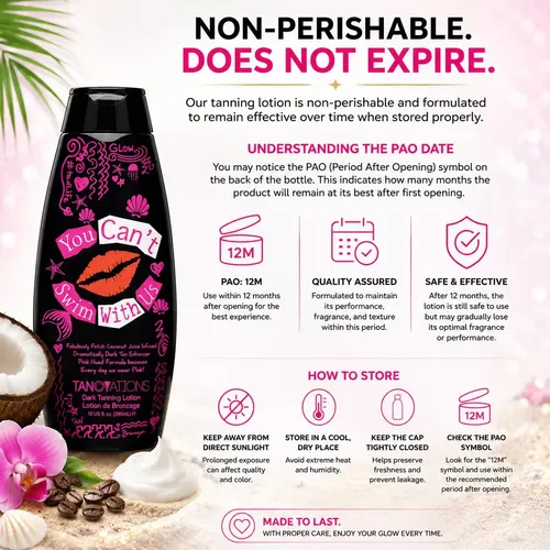 Loción Bronceadora Tanovations You Can’t Swim With Us 295 Ml