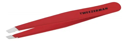 Pinzas De Cejas Tweezerman Slant Signature Red