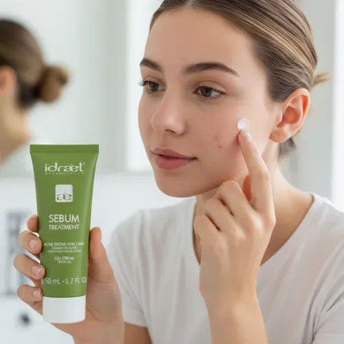 Crema Gel Facial Acné Sebum Treatment Matifica 50ml Idraet