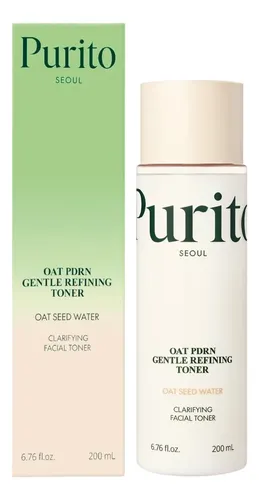 Purito Oat Pdrn Gentle Refining Toner – Tónico Suave 200ml Todo Tipo De Piel Día/noche